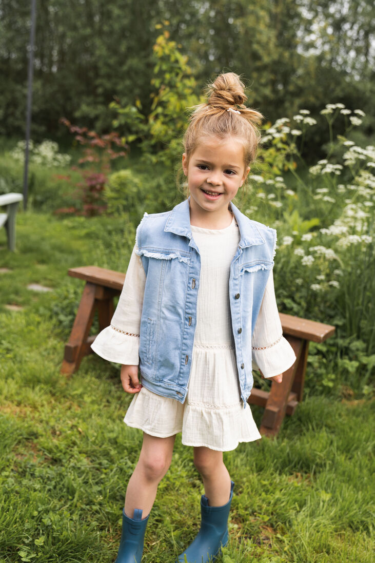 KOKO NOKO blauwe koko noko gilet r50905