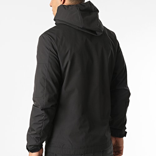 Veste Zippée Capuche ED001 Noir