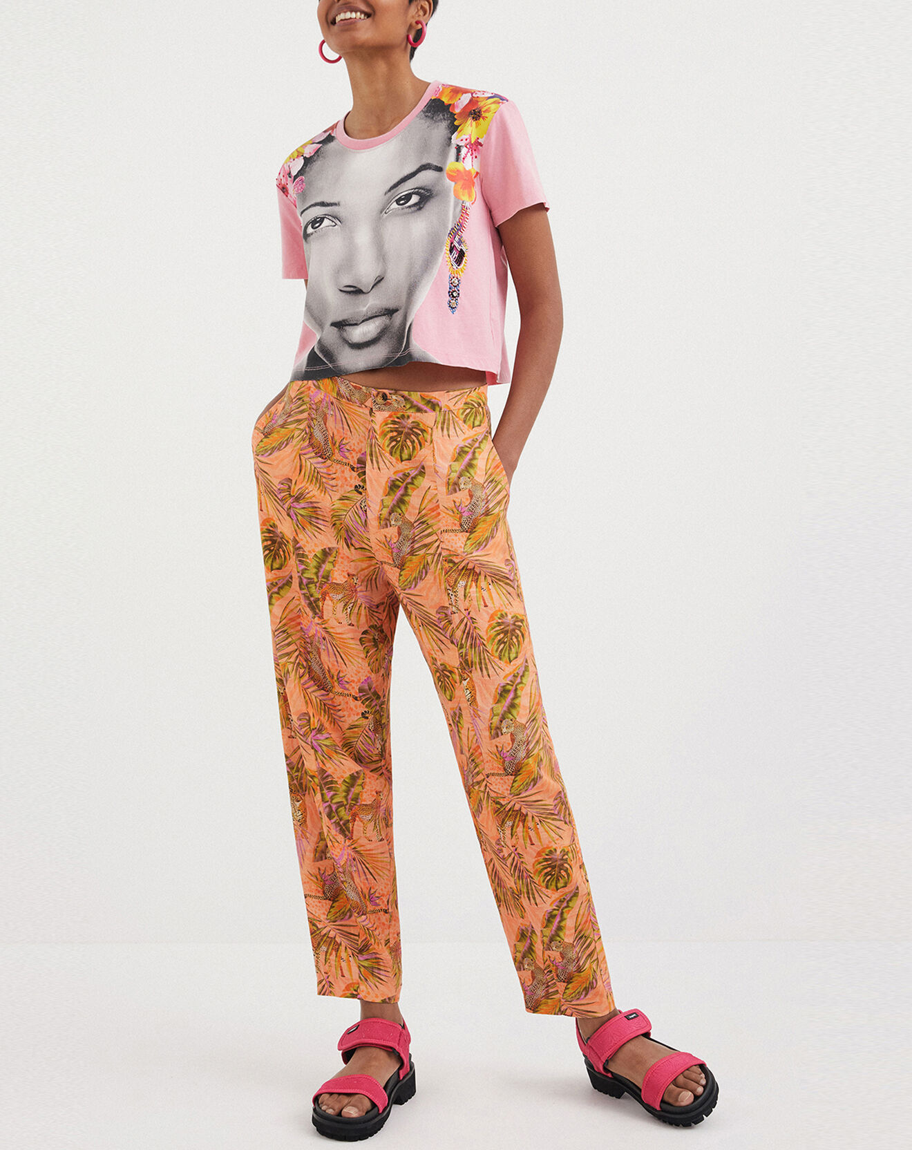 Desigual Top Felicity rose