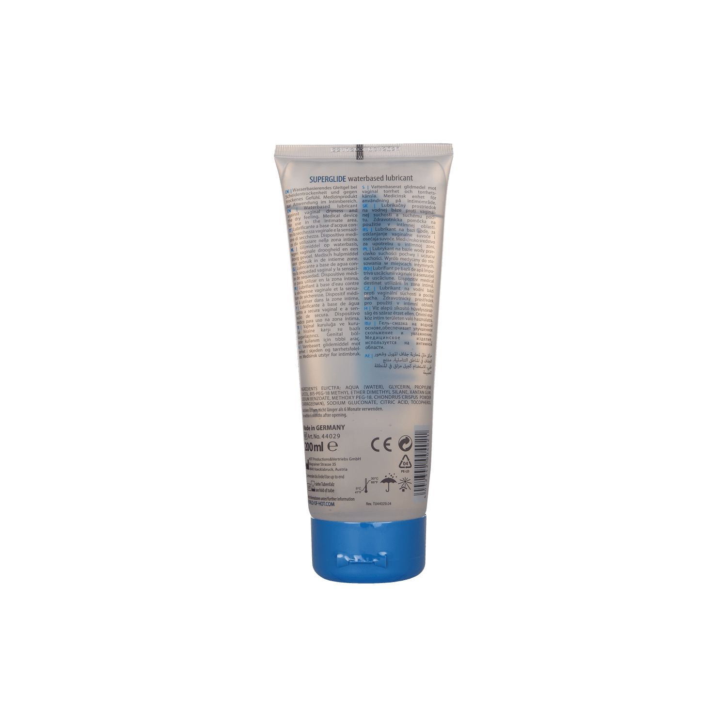 SUPERGLIDE - waterbased lubricant