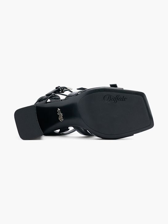 Buffalo Sandalette Schwarz