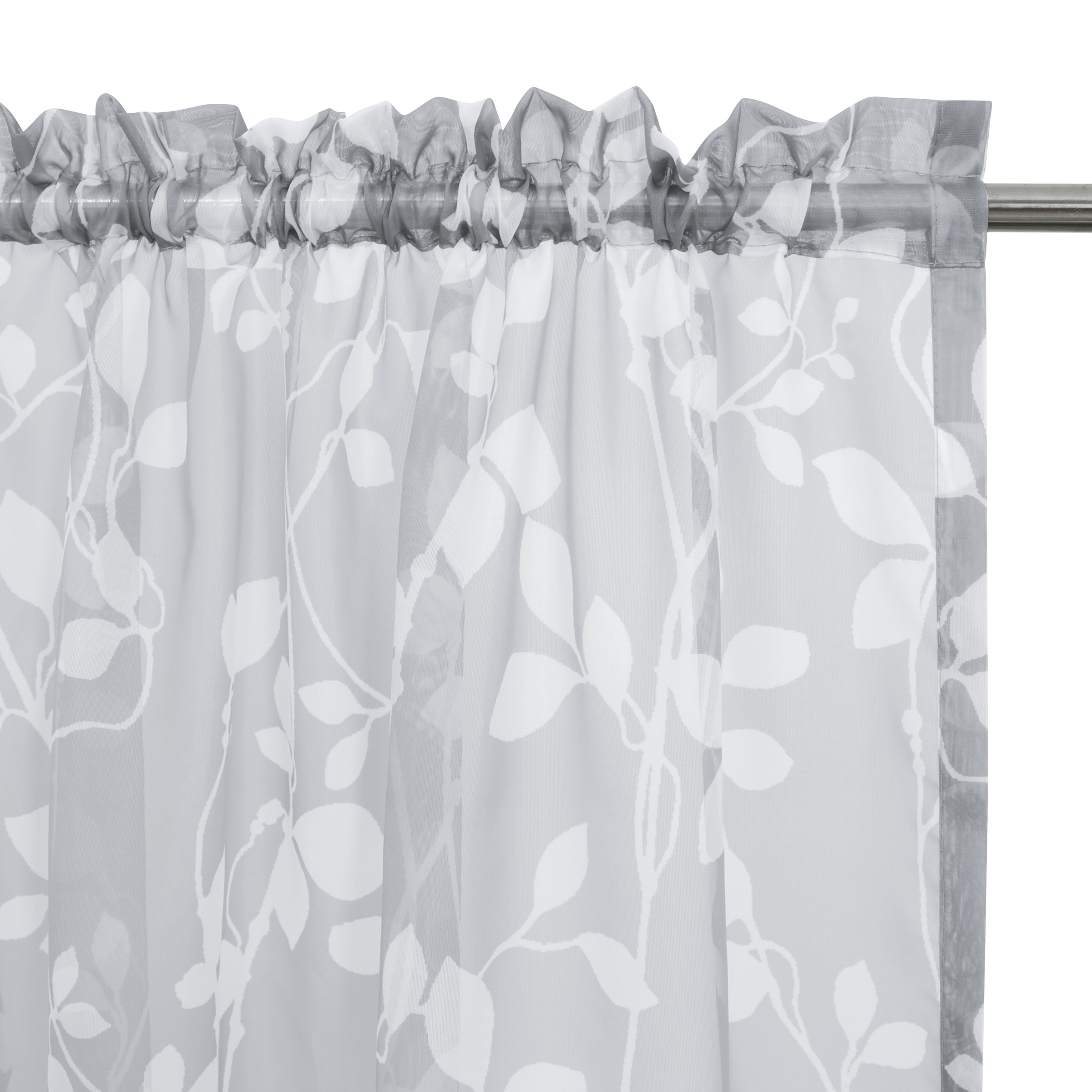 my home Gardine »Issoire« Stangendurchzug 1 Stk. tlg. Wohnzimmer, Schlafzimmer, Esszimmer, gemustert, modern