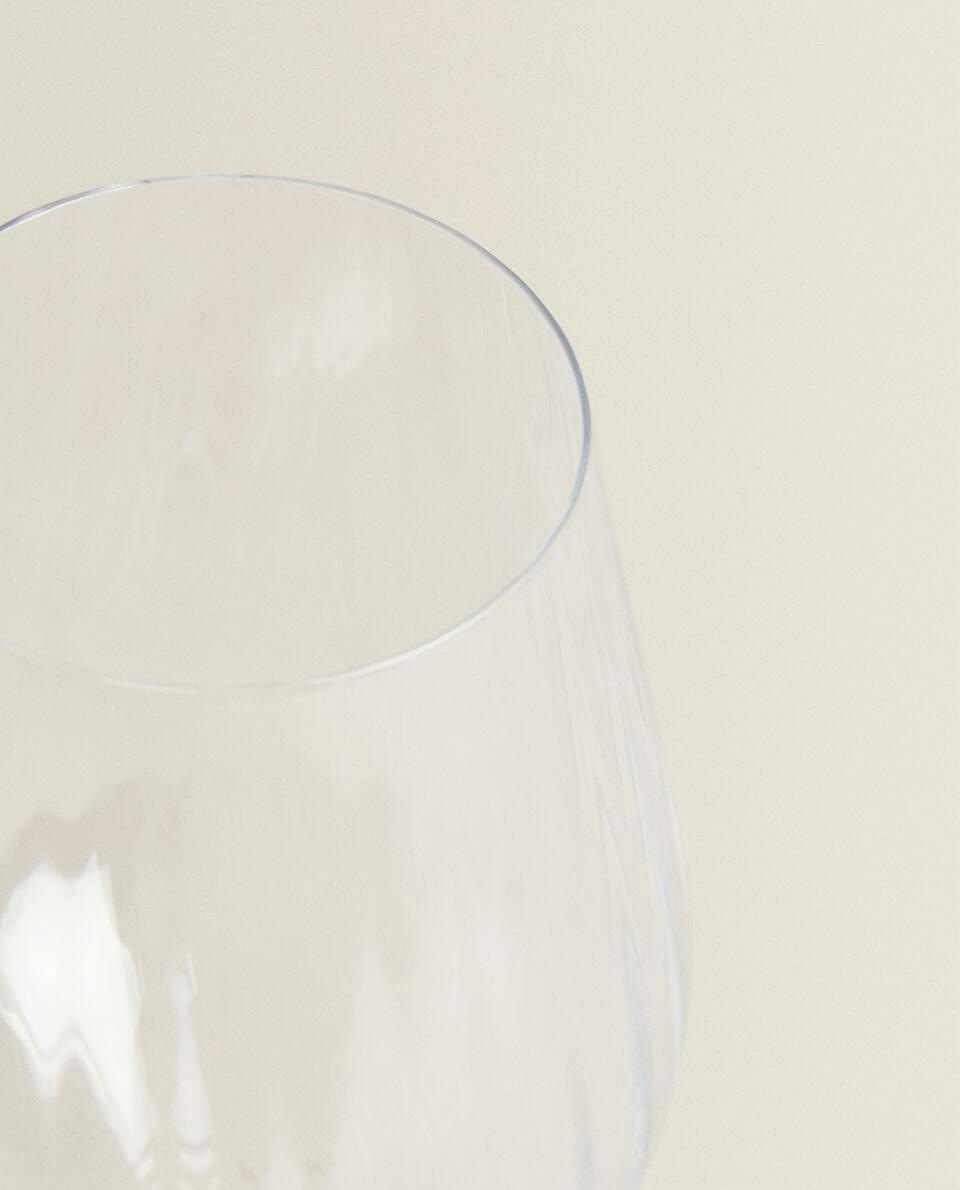 TAÇA DE VINHO DE CRISTAL ELEVADO