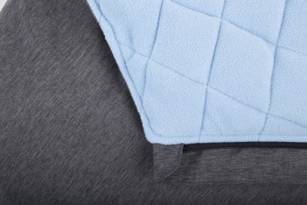 CuddleCo Comfi-Extreme vanntett sovepose - melert grå/blå