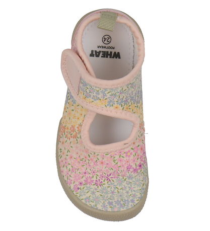 Wheat Badeschuhe - Wavey - Rainbow Blumen