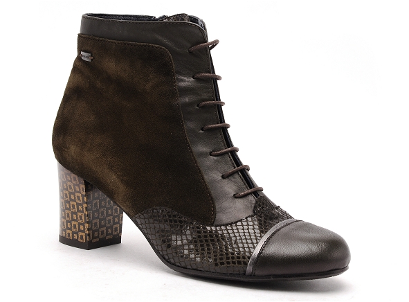 Dorking boots bottine talons femme d8922suspc kaki