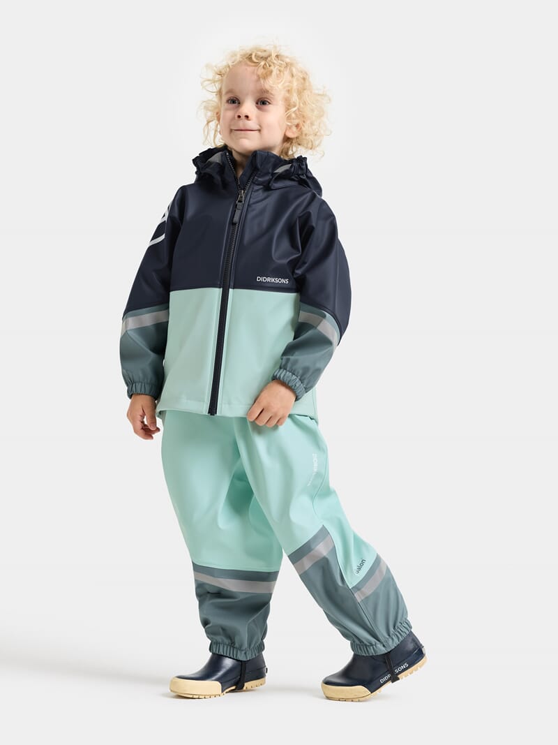 Waterman Kids Set ocean mint - Didriksons - Rumpetroll
