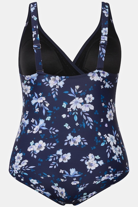 Bellieva Badeanzug, Umstandsmode, Softcups, Blüten Print