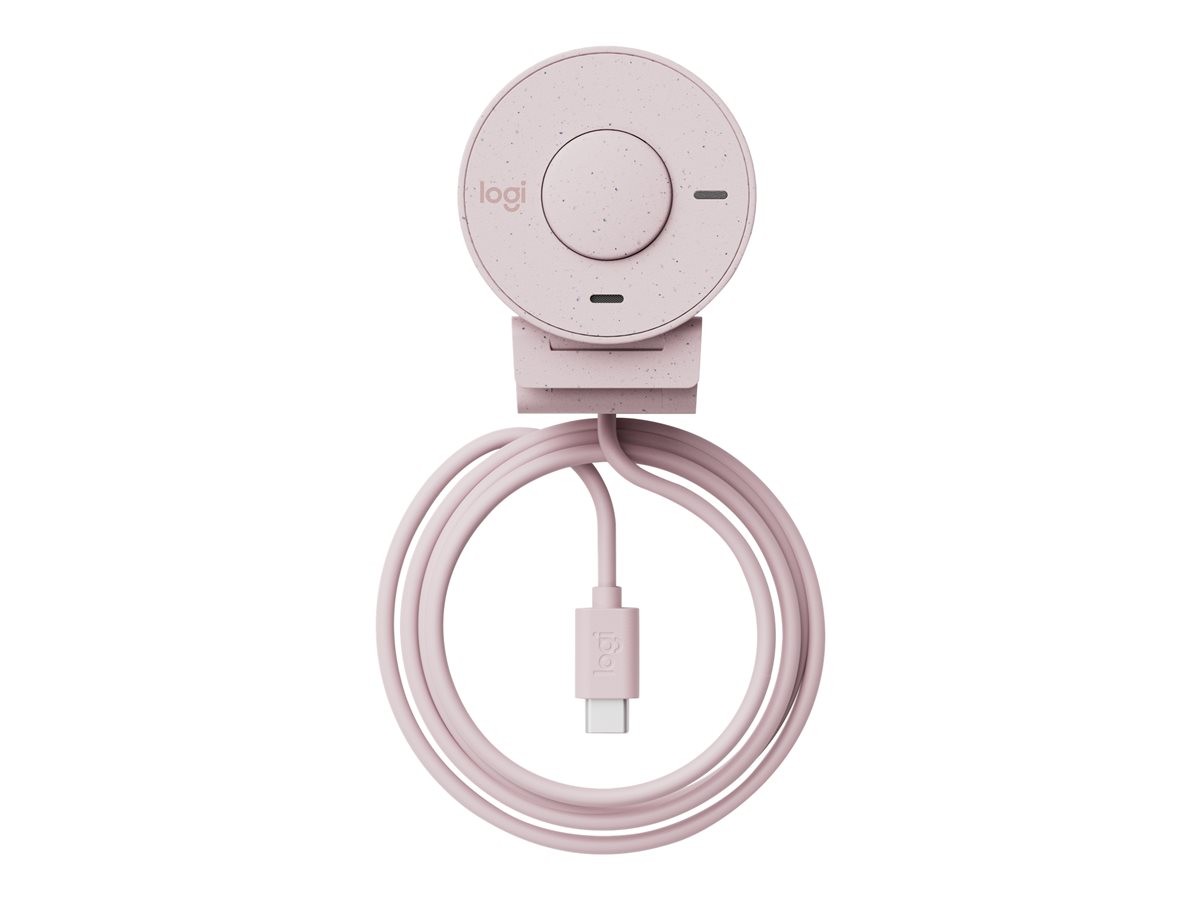 Logitech - Brio 300 Full HD webcam, Rose