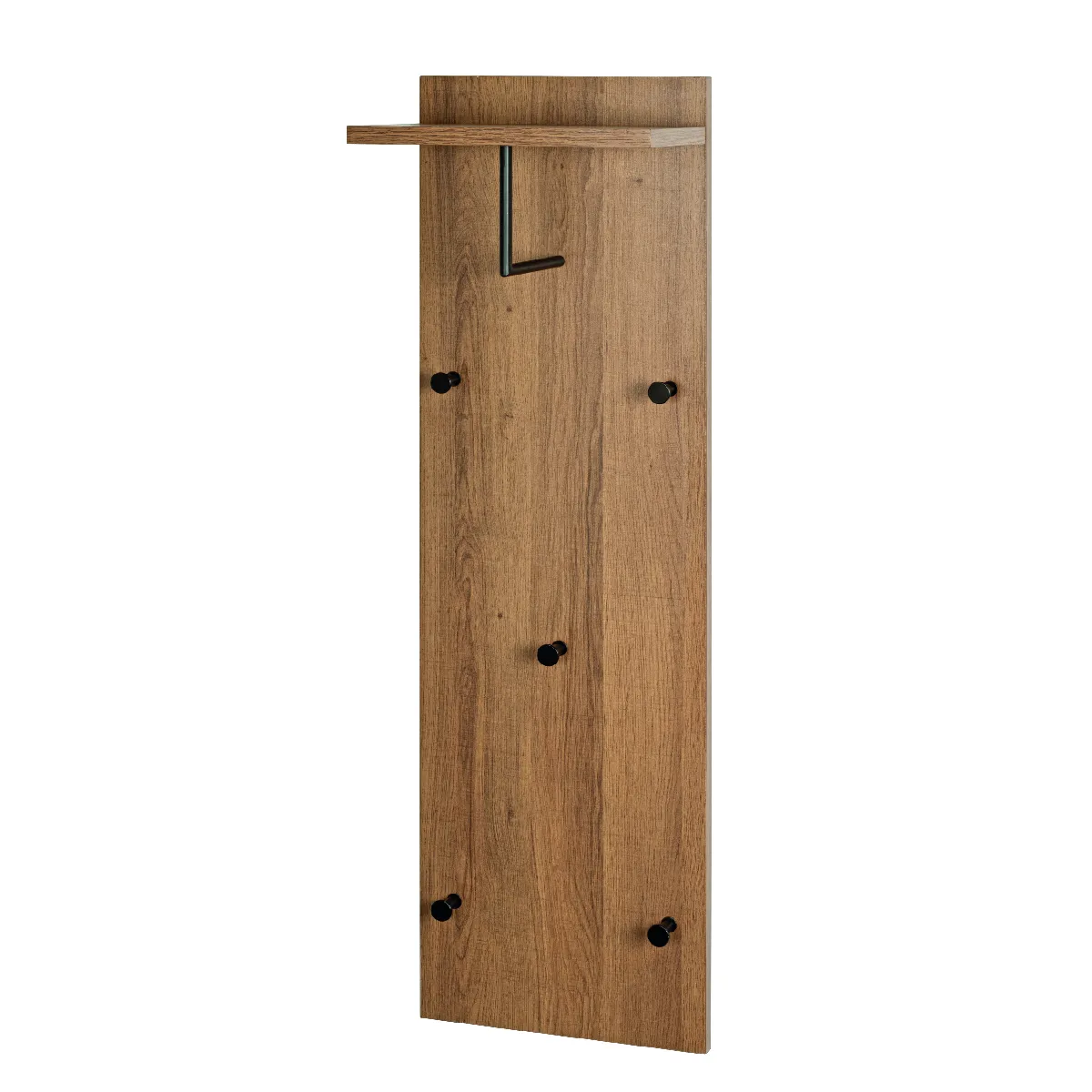 pegane Garderobe Murale - Chêne Noir