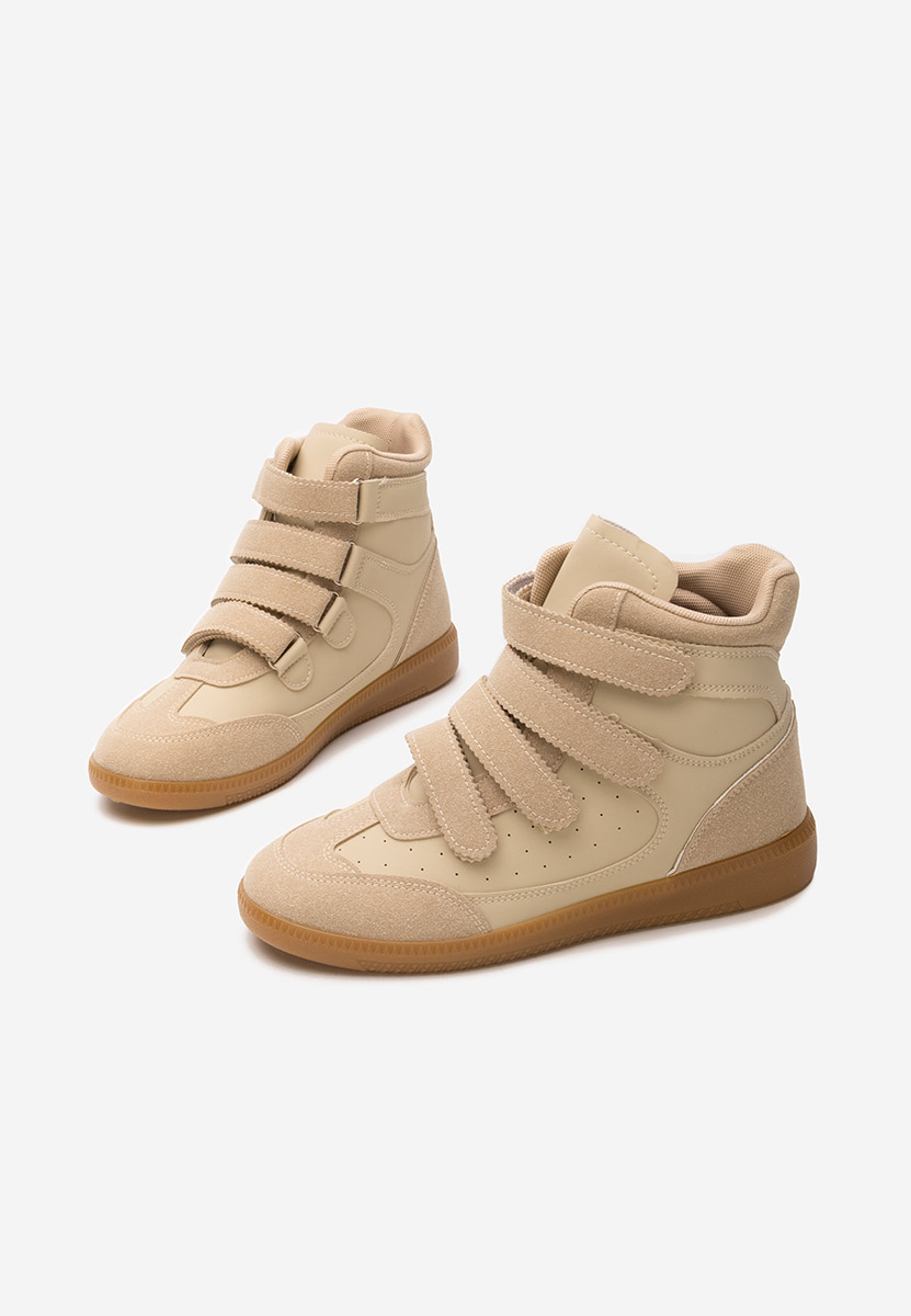 Baskets montantes kaki Fluvia