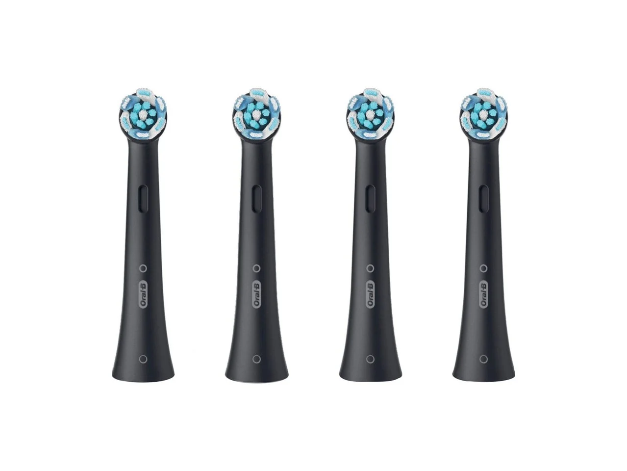 Oral-B - iO5s Sort Elektrisk Tandbørste & iO Ultimate Clean Sorte Udskiftningshoveder 4 styk (Bundle)