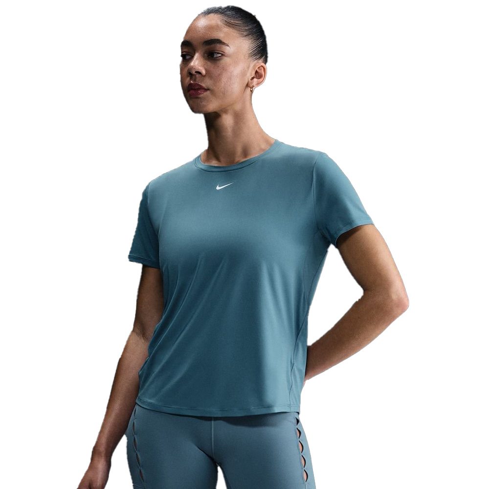 Nike One Classic T-Shirt Damen smoke blue