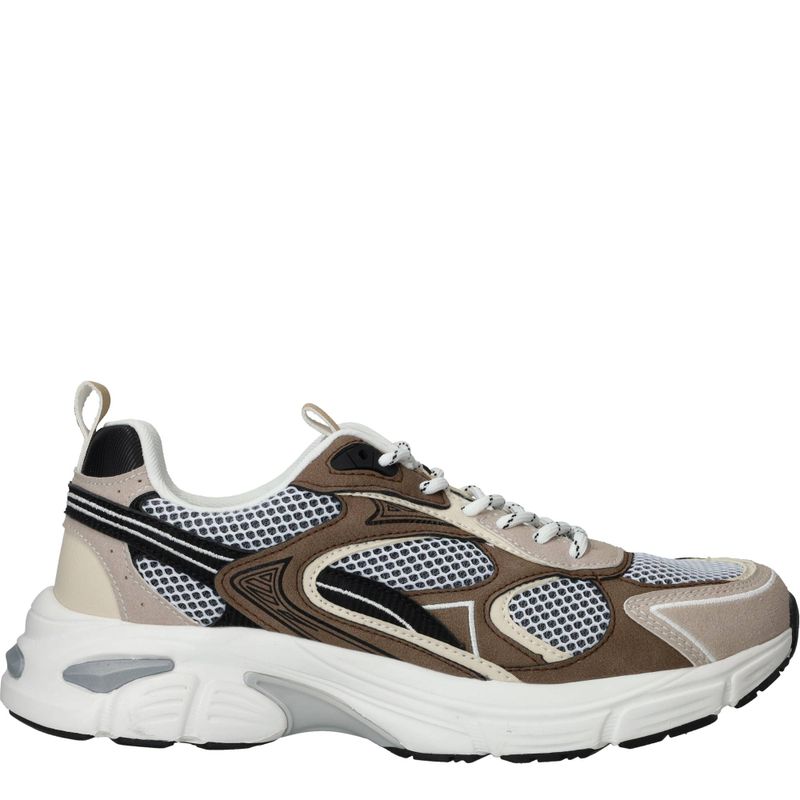 PS Poelman Sneakers Bruin Heren