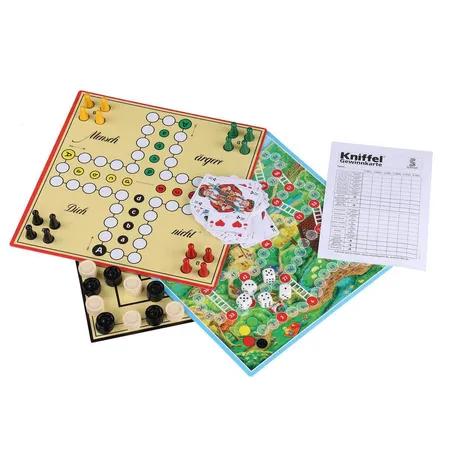 Idena Spielesammlung mit 150 Spielmöglichkeiten