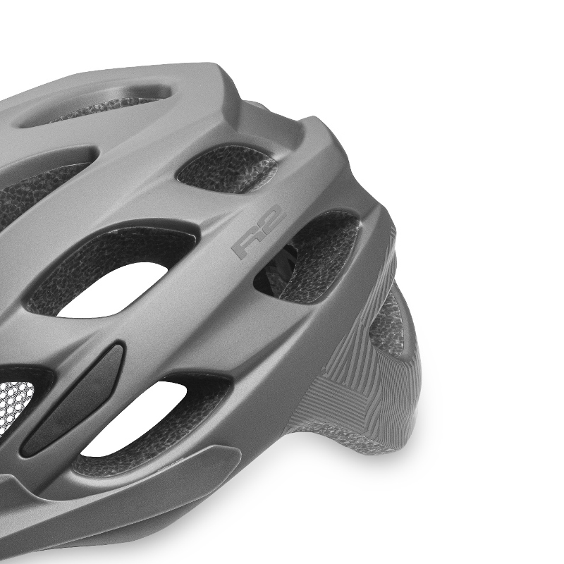 R2 Cliff Grey fietshelm - Maat L