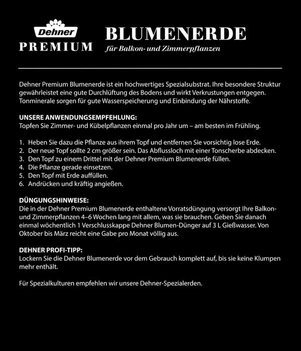 Dehner Premium Blumenerde, 120 x 20 Liter