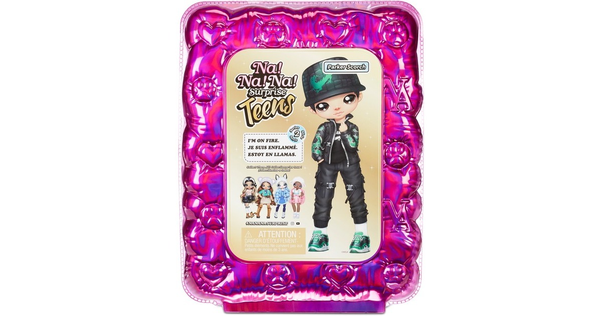 MGA EntertainmentNa! Na! Na! Surprise Teens Fashion Doll - Parker Scorch (Dragon Boy) Pop