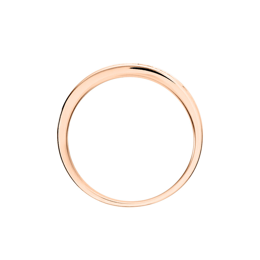 Bague Clemence Or Rose Diamant