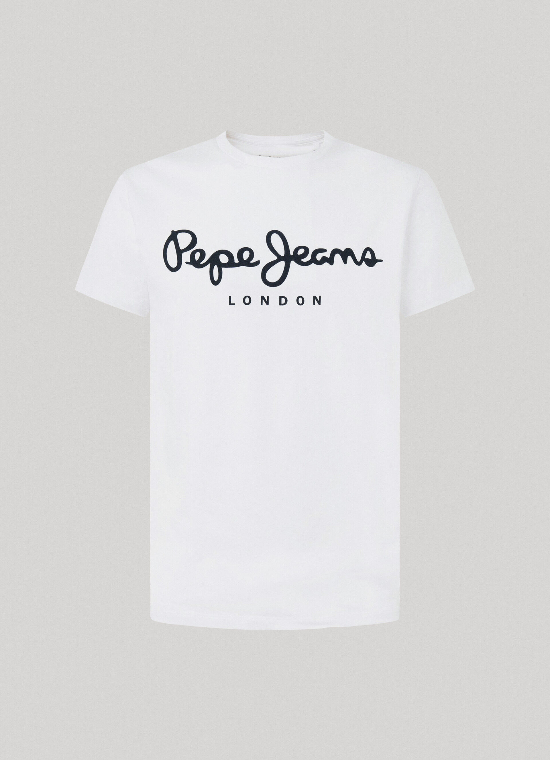 CAMISETA DE ALGODÃO DE MANGA CURTA - branca