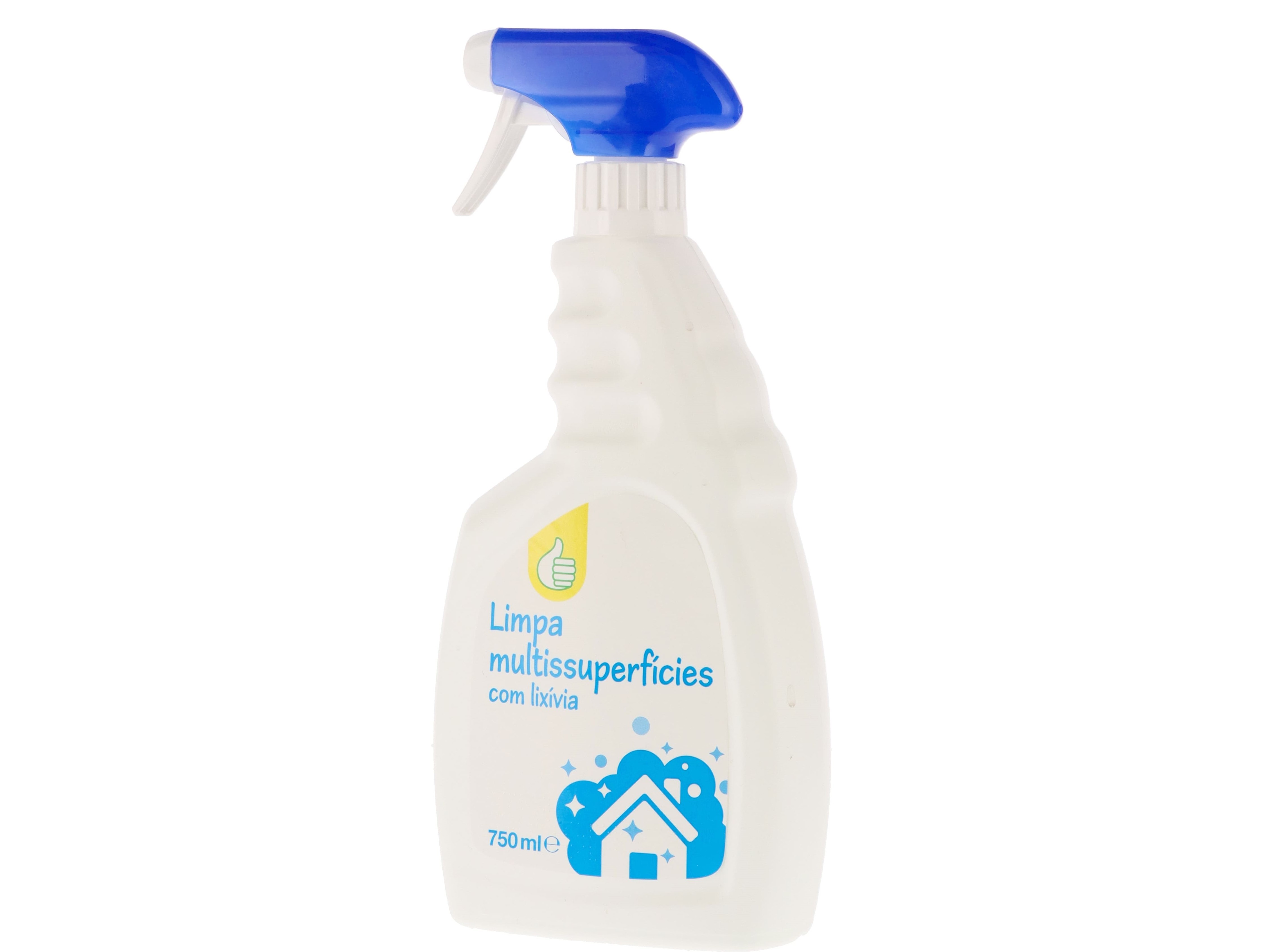 LIMPA MULTISSUPERFÍCIES POLEGAR SPRAY COM LIXÍVIA 750ML
