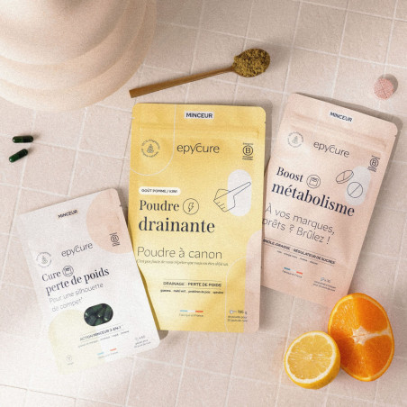 Epycure Laboratoire Pack Minceur - Pomme Kiwi 2 mois