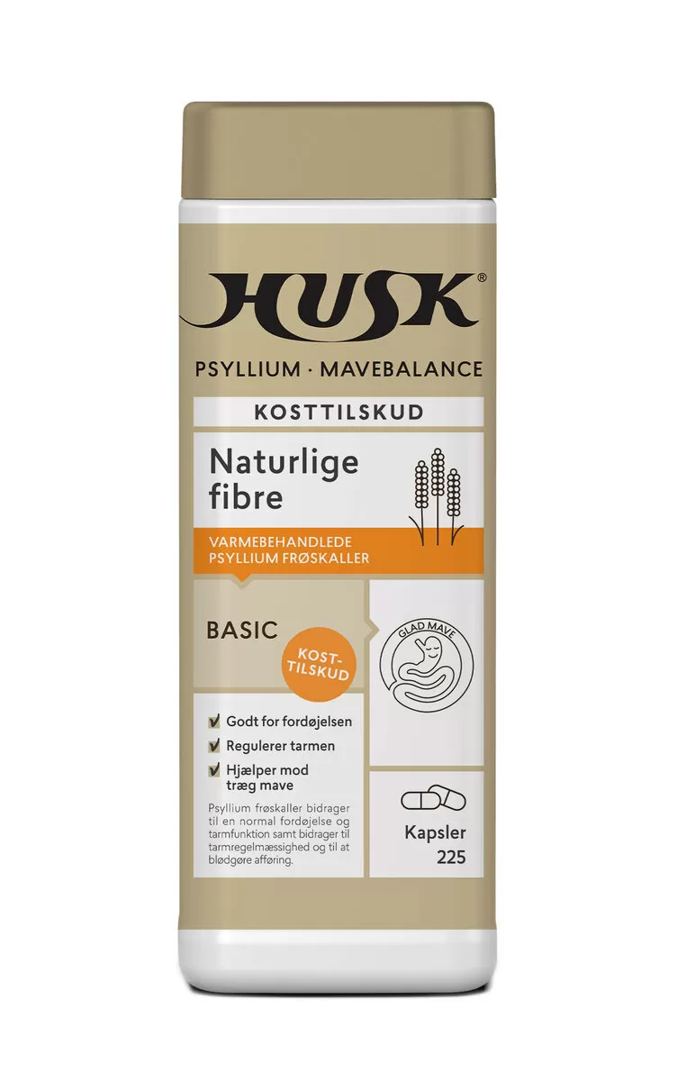 HUSK Psyllium Mavebalance - 225 kaps.