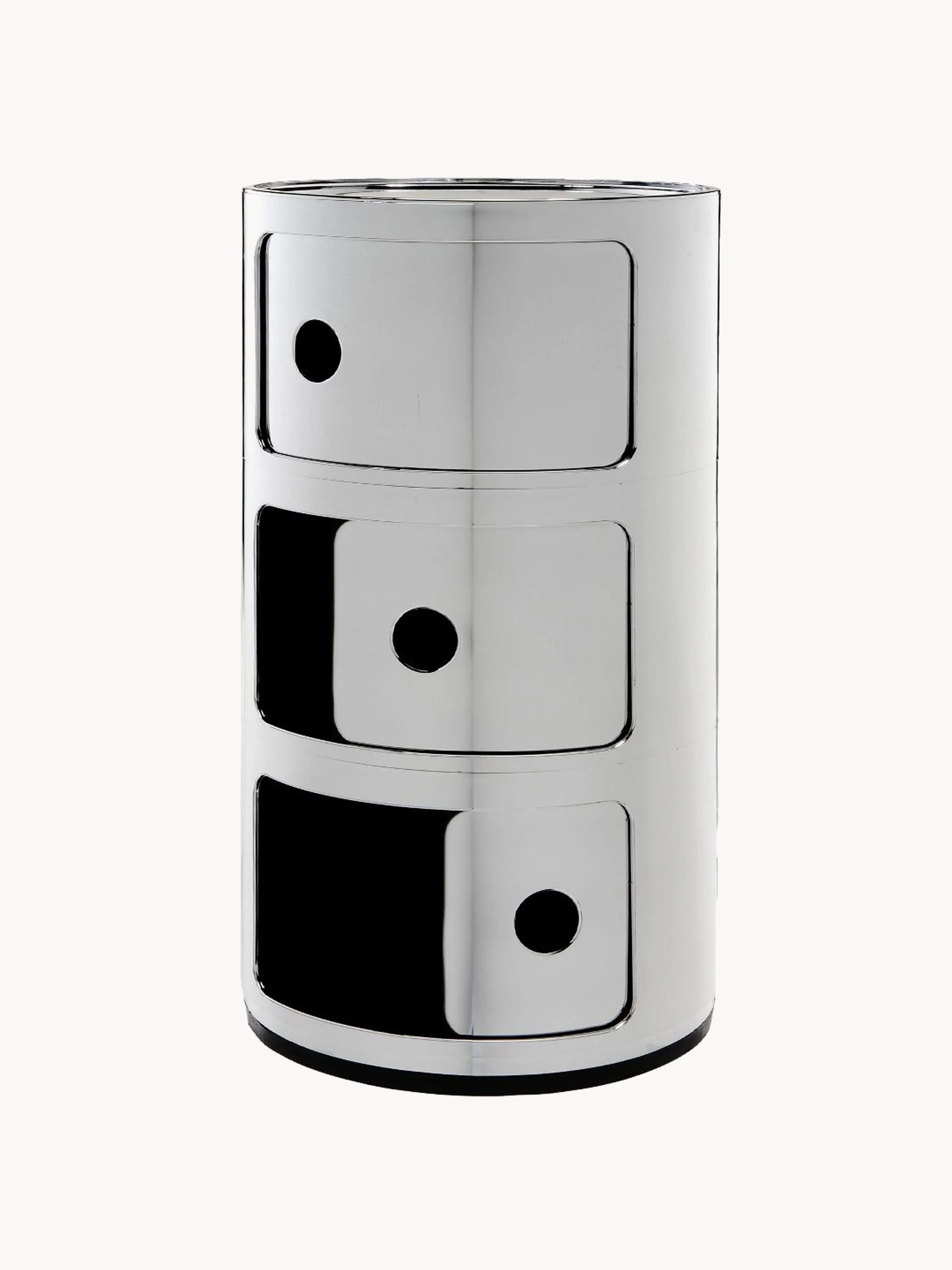 Design container Componibili, 3 modules, H 59 cm