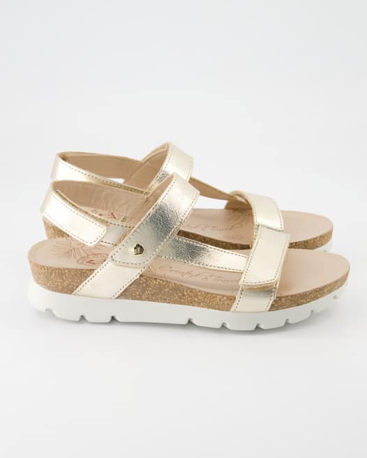 Panama Jack Selma Shine B1 Sandalen in Gold
