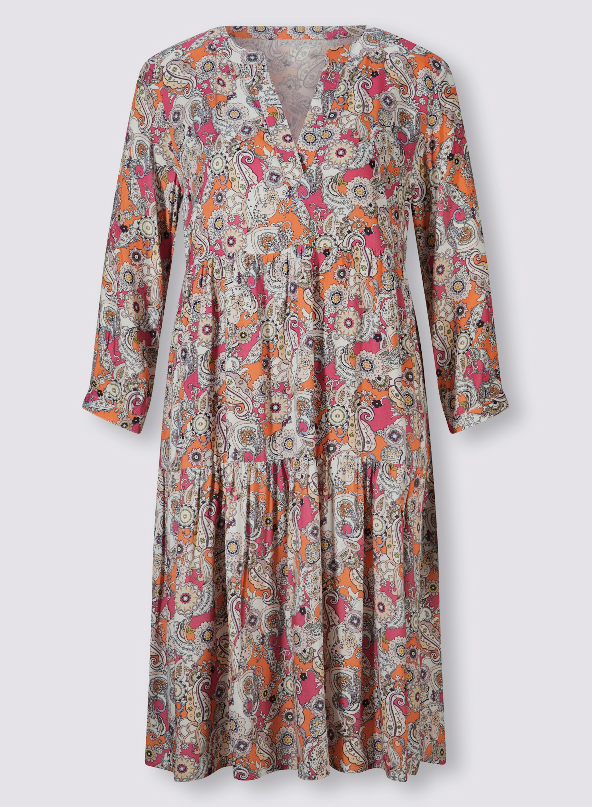 Druck-Kleid