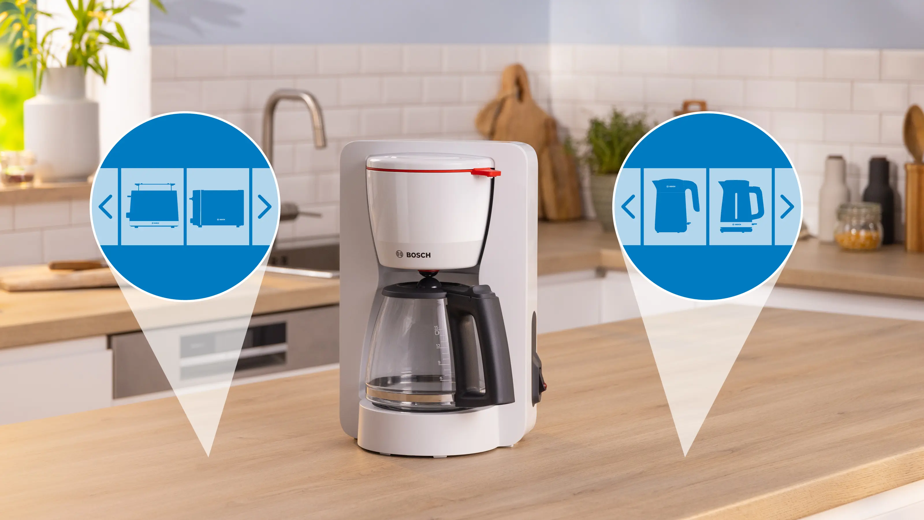 Koffiezetter MyMoment Wit TKA2M111