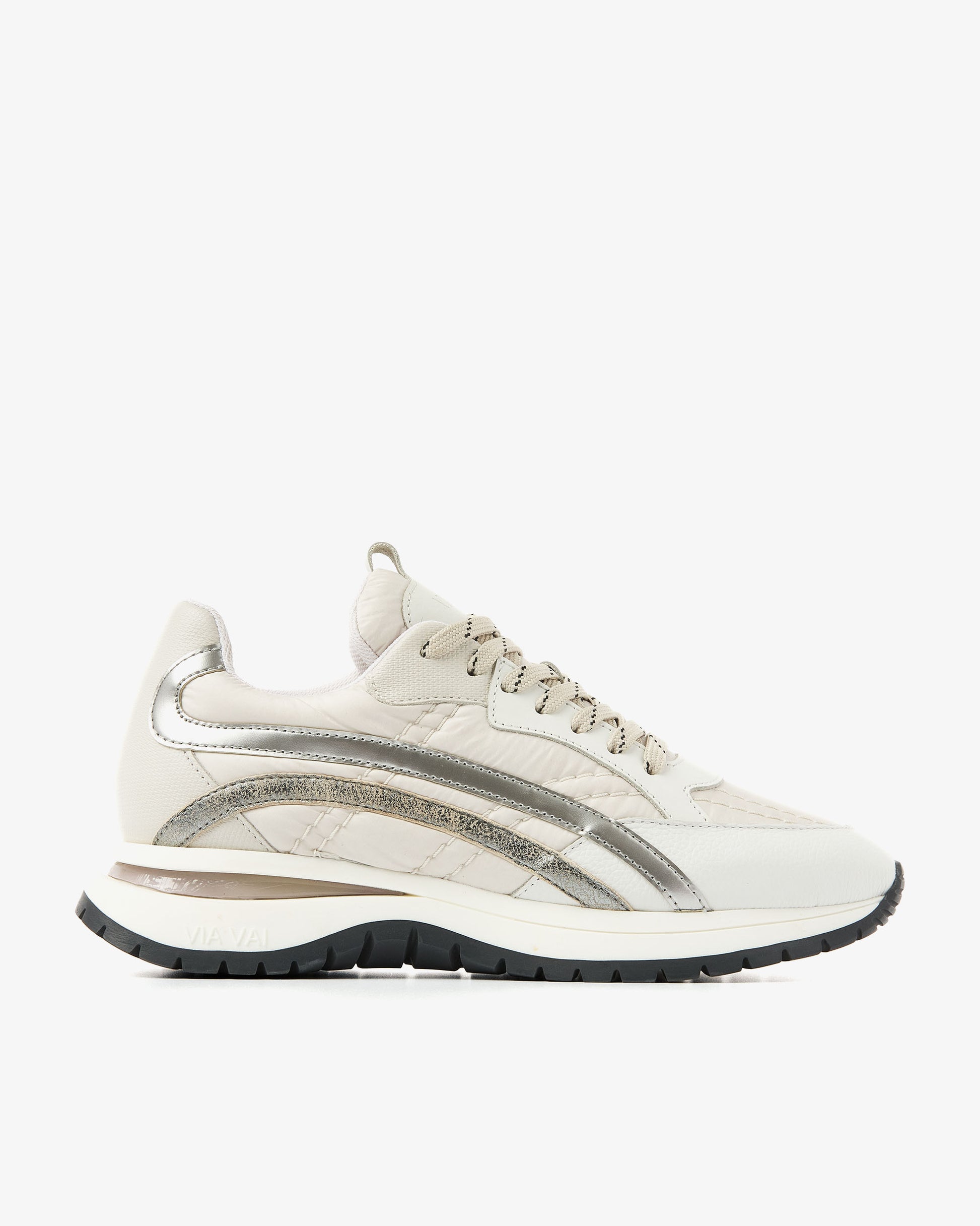 VIA VAI beige dames sneakers Usher Skye