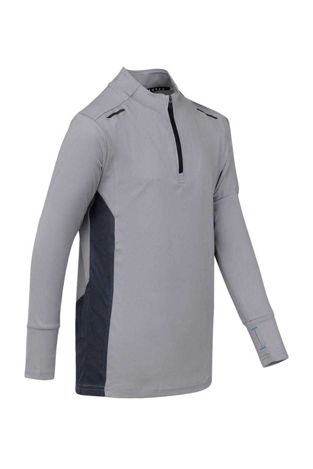 Cruyff sportshirt Metabolic grijs