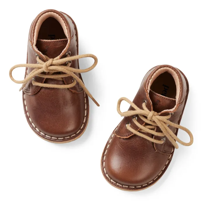 Petit Nord Boots à Lacets Classic | Marron