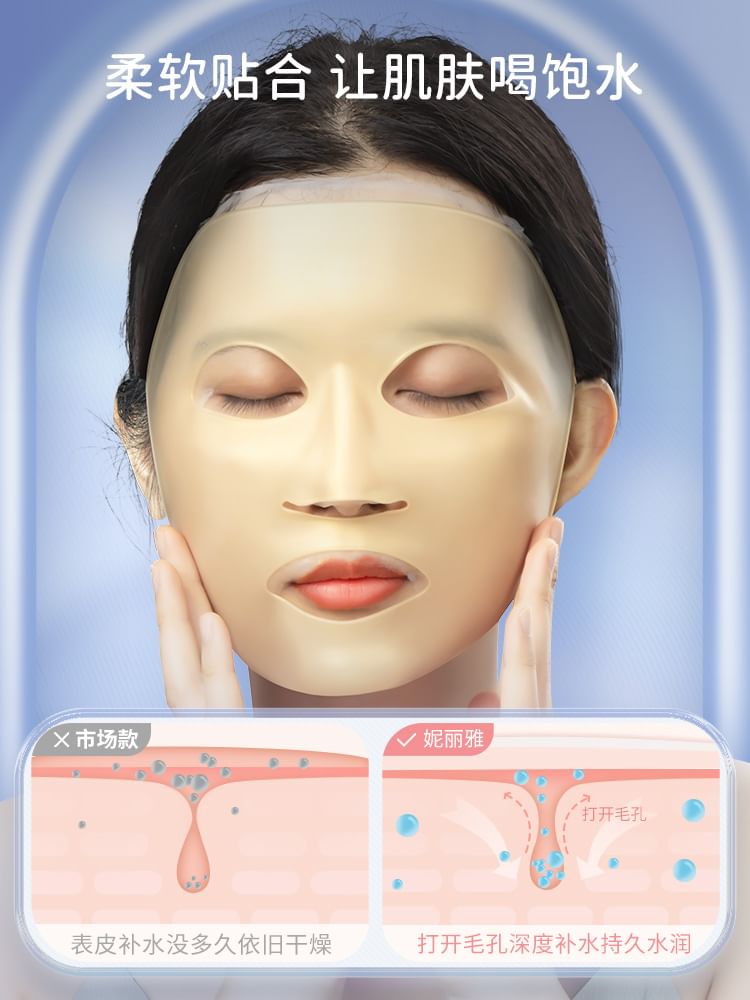 SIMBLER - Siliconen gezichtsmasker / set