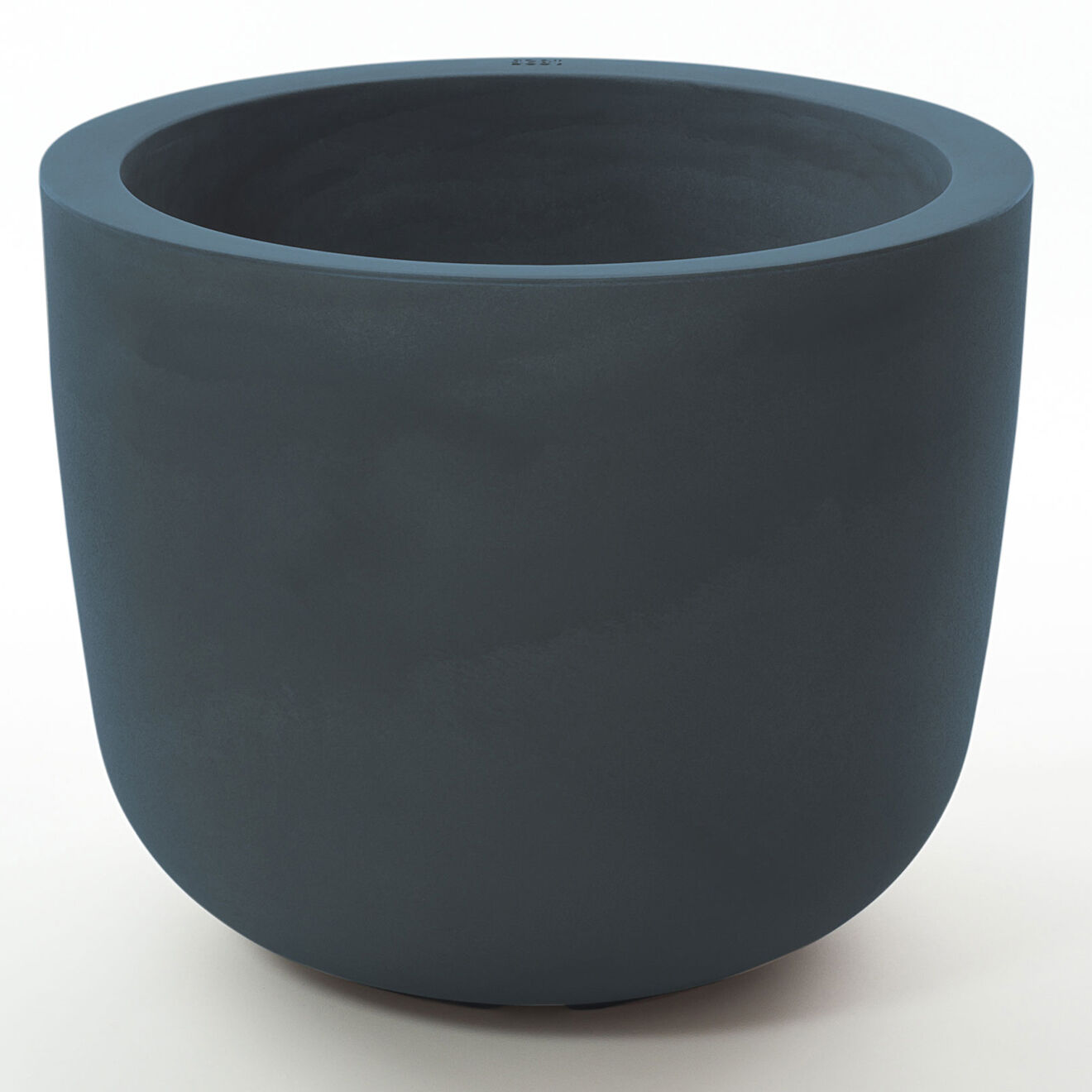 Serralunga Pot coupe design par naoto fukusawa bleu - D.48x40 cm