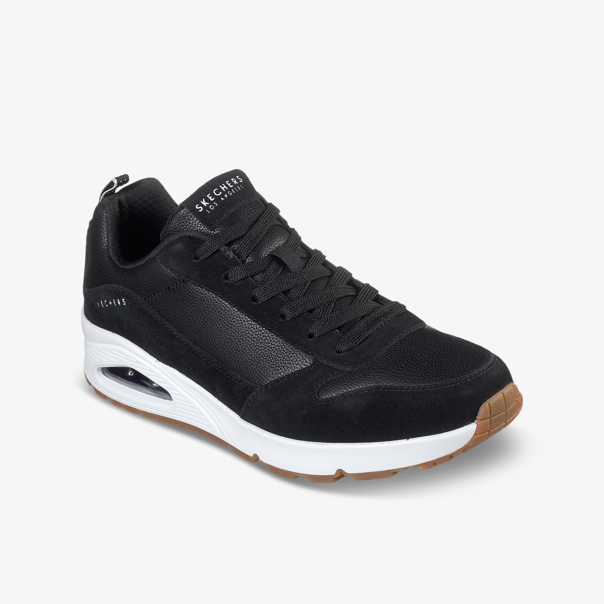 SKECHERS Uno Stacre Herren Sneaker Low schwarz