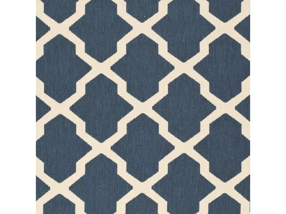 Tapis Navy & Beige 122 X 170 cm - Samanna