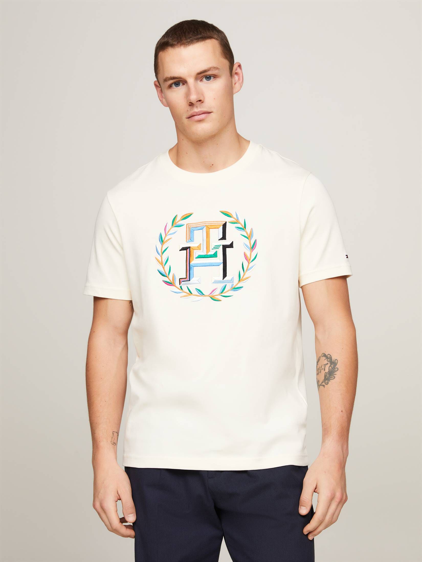 Tommy Hilfiger| Herren T-Shirt LAUREL Regular Fit