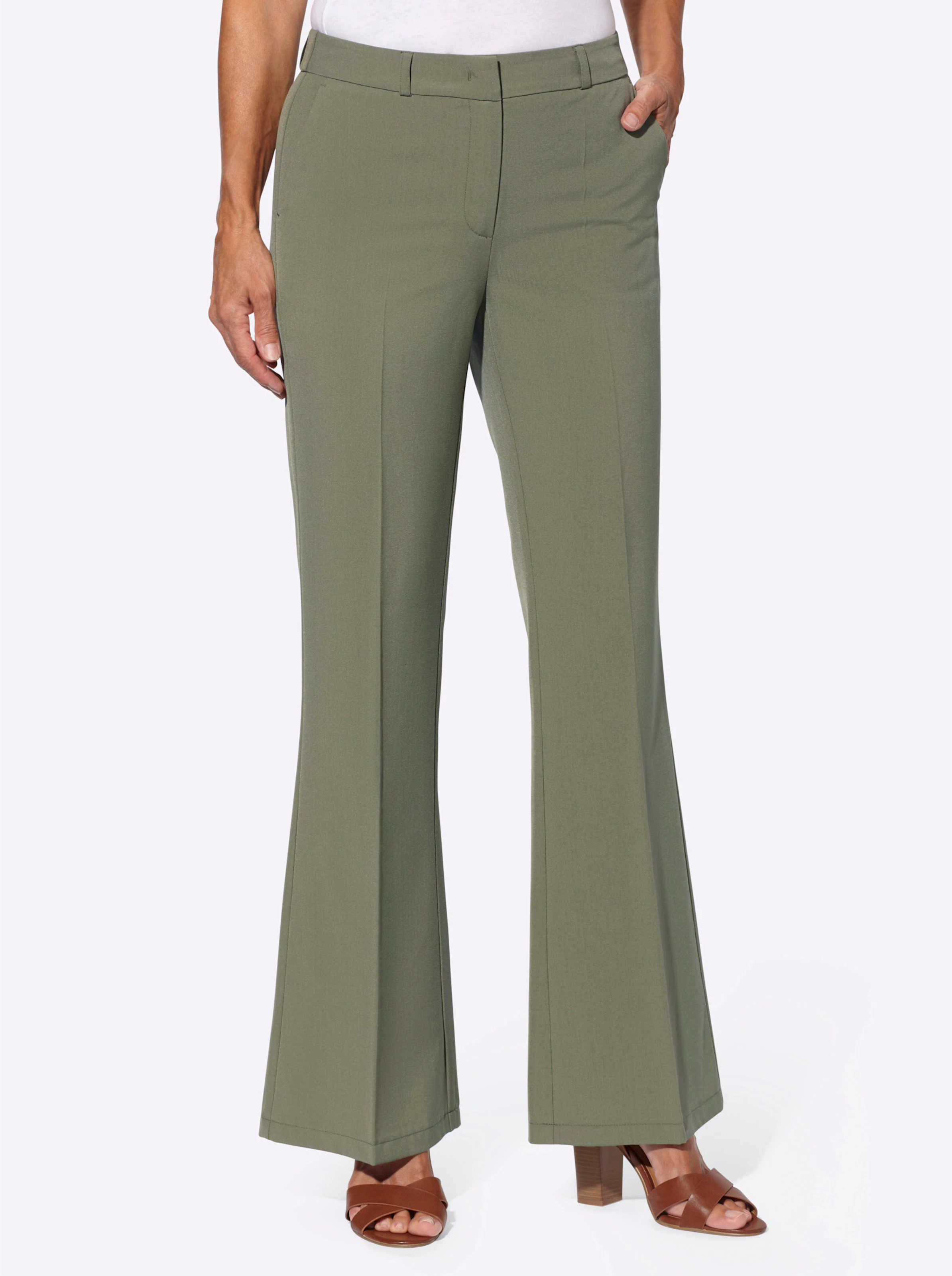 Hose in khaki