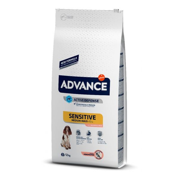 Advance Adult Sensitive Salmon & Rice Dog 12Kg