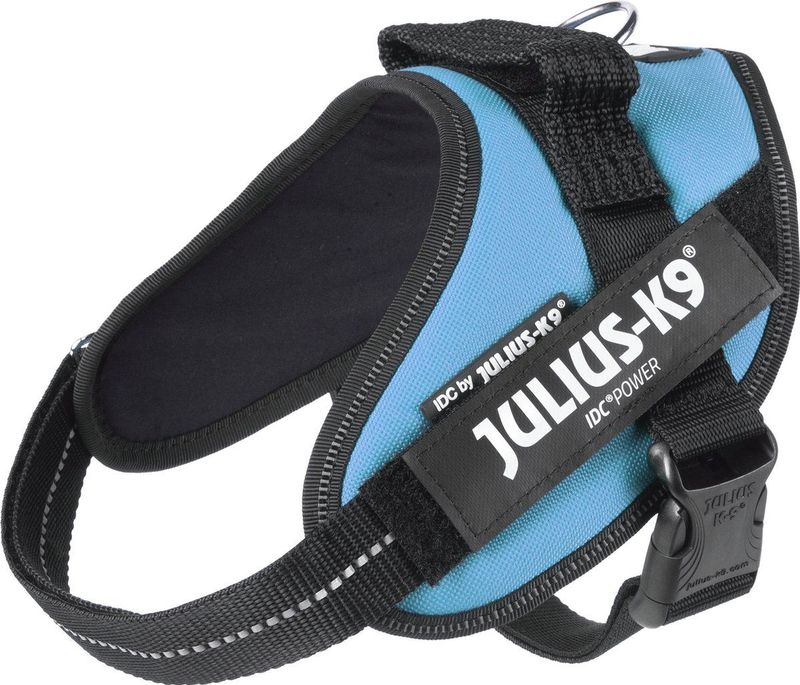 JULIUS-K9 - IDC Power Harness - Harnas - Aquamarine - Huidvriendelijk