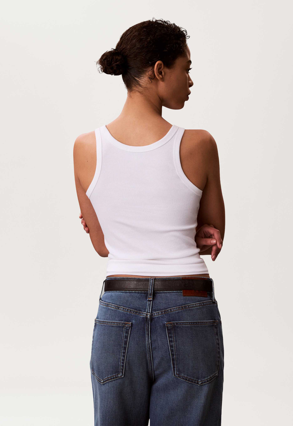 Calvin Klein Rib Graphic Tanktop