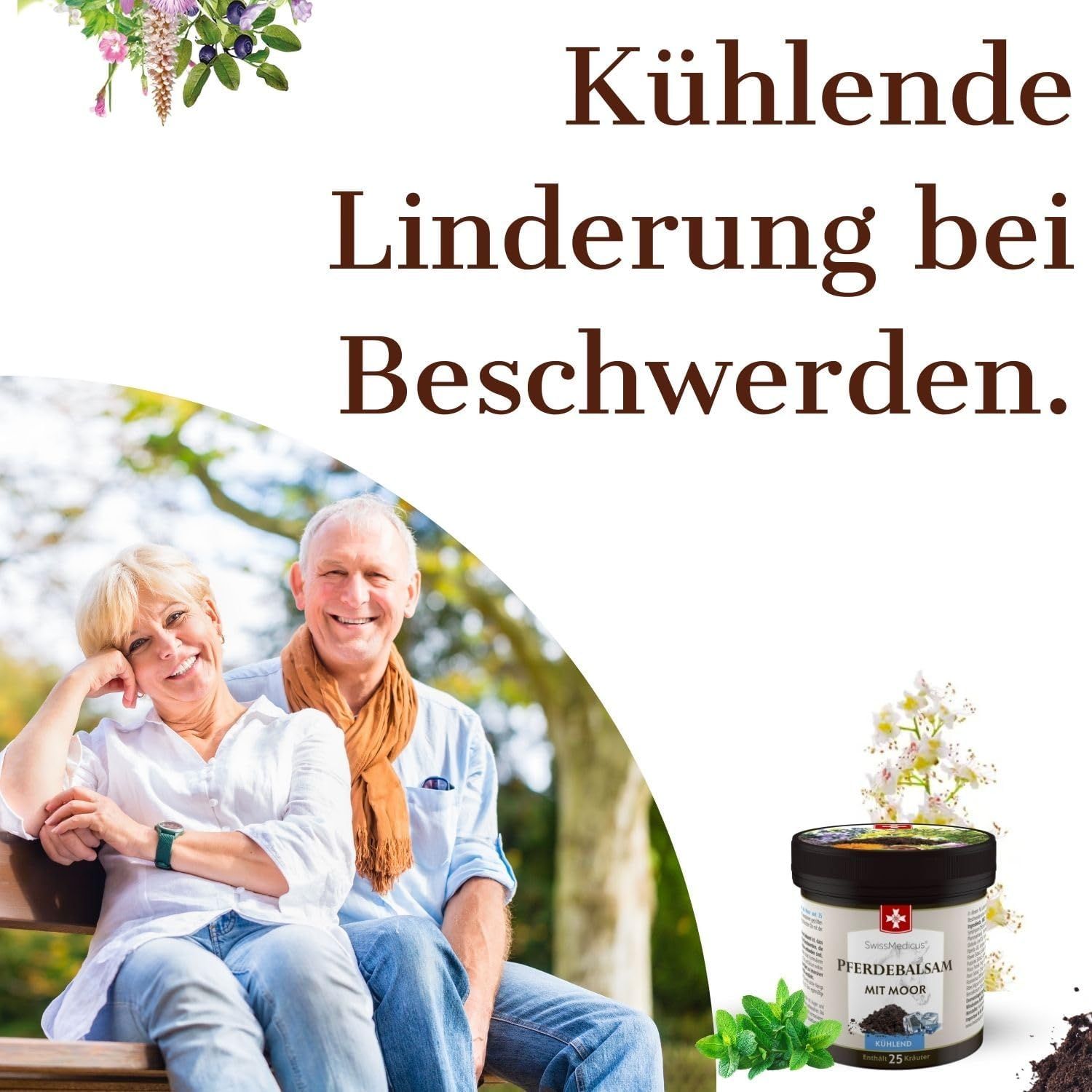 SwissMedicus Pferdebalsam mit kühlender Moor