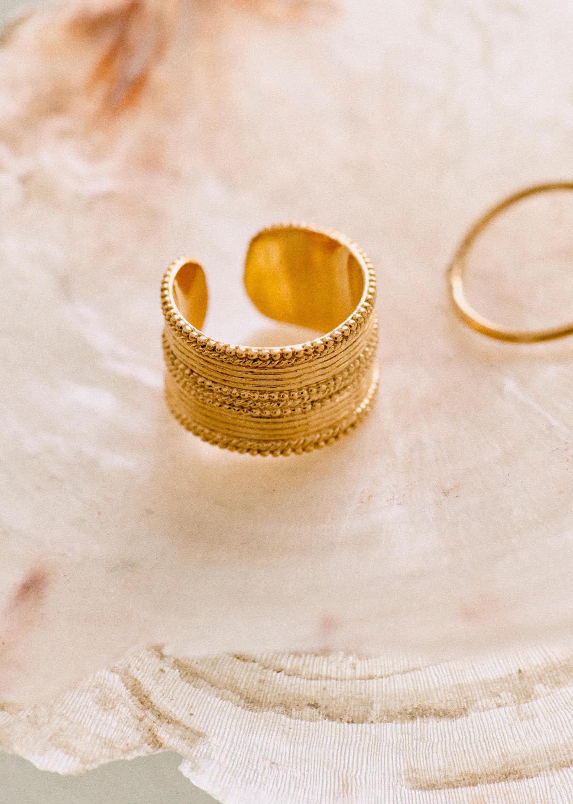 Bague Meika - Doré - E-SHOP/BIJOUX Bracelets & Bagues 5905866