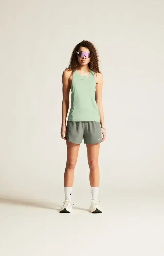 Craft ADV Essence 2 Hardloop Singlet Blauw/Groen Dames