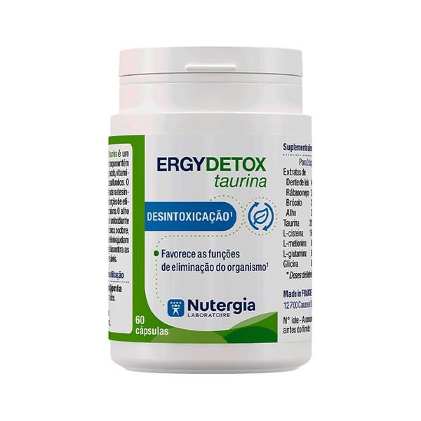 Ergydetox Taurina 60 Cápsulas
