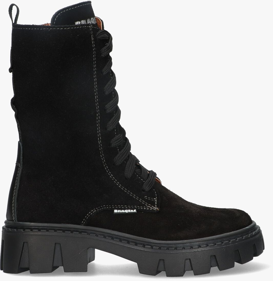 BRAQEEZ zwarte braqeez veterboots lotte london