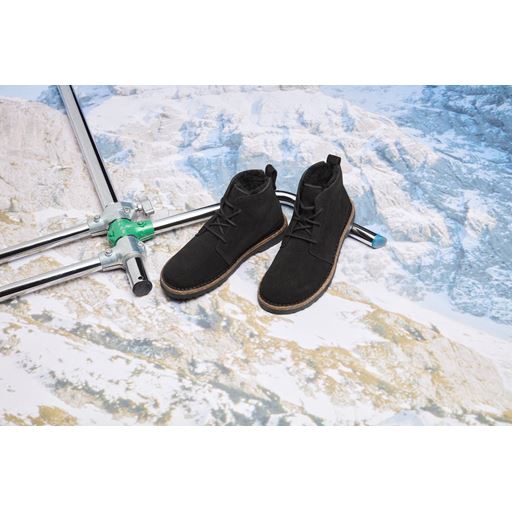 Birkenstock Uppsala Chukka Shearling Støvler, Black, 40