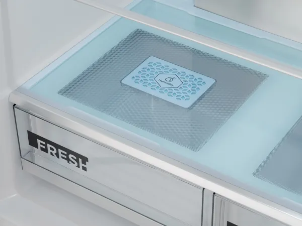 Concept LA8891BC, Fritstående, Fransk dør, Sort, LED, 560 L, SN-T